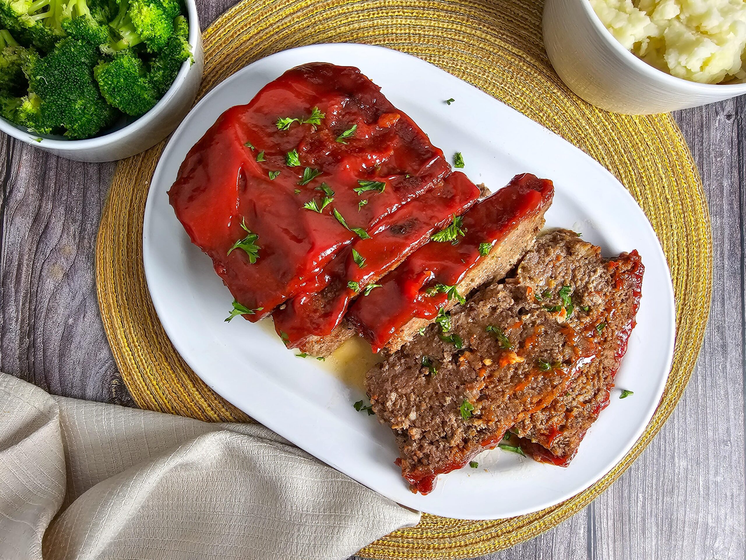 The Ultimate Family Dinner: Classic Meatloaf with Brown Sugar Glaze